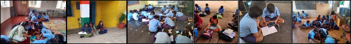 Tablet assisted self-learning in rural government schools