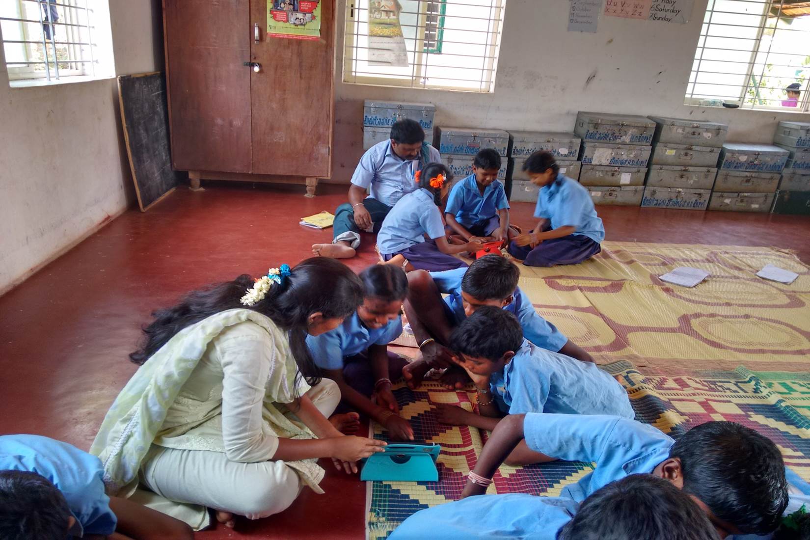 EducateZilla at a tribal school